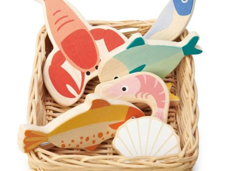 Tender Leaf Toys Seafood Basket Online Hot Sale