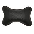 Four Seasons Breathable Leather Surface Car Neck Pillow Head Pillow(Black) on Sale