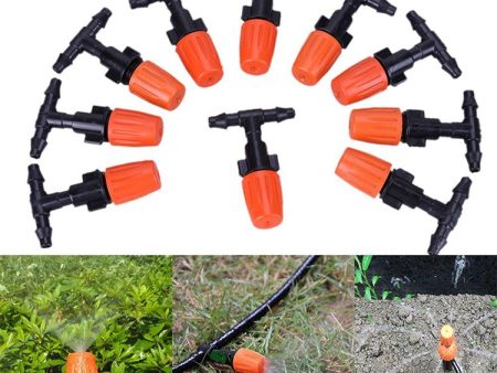 10 PCS Garden Adjustable Atomization Water Sprinklers Lawn Irrigation Nozzle Online