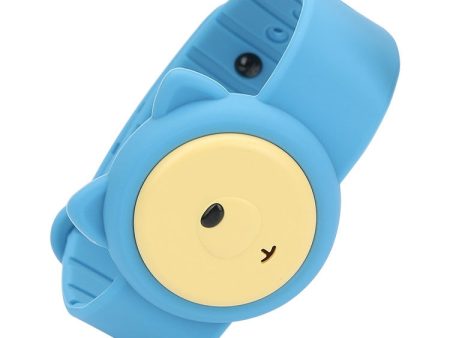 WT-M4 ABS+Silica Gel Children Mosquito Repellent Wristband (Blue) Online Hot Sale