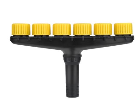 DKSSQ Gardening Watering Sprinkler Nozzle, Specification: 6 Head With 1.5 inch Interface Online Sale