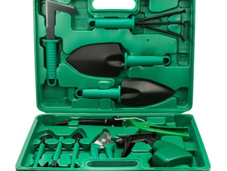 YL025 Potted Gardening Tool Set, Specification: 10 PCS   Set (Green) For Sale