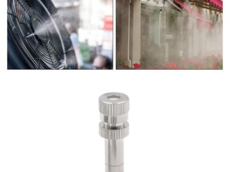 6mm Humidifying And Dedusting Cooling Atomizing Sprinkler Quick-Plug Fog Misting Nozzle, Model: 0.3mm For Cheap