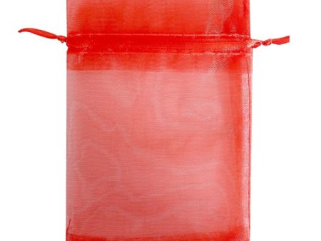 100pcs  Pack  Fruit Protection Bag Anti-Insect And Anti-Bird Net Bag 10 x 12cm(Red) For Sale