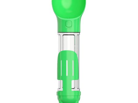 3 in 1 Leakproof Outdoor Dog Water Fountain Portable Pet Drinking Bottle, Size: 500ml(Green) Online Hot Sale