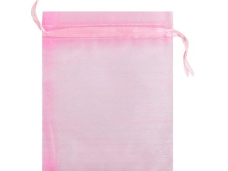 100pcs  Pack  Fruit Protection Bag Anti-Insect And Anti-Bird Net Bag 10 x 12cm(Pink) Online Sale