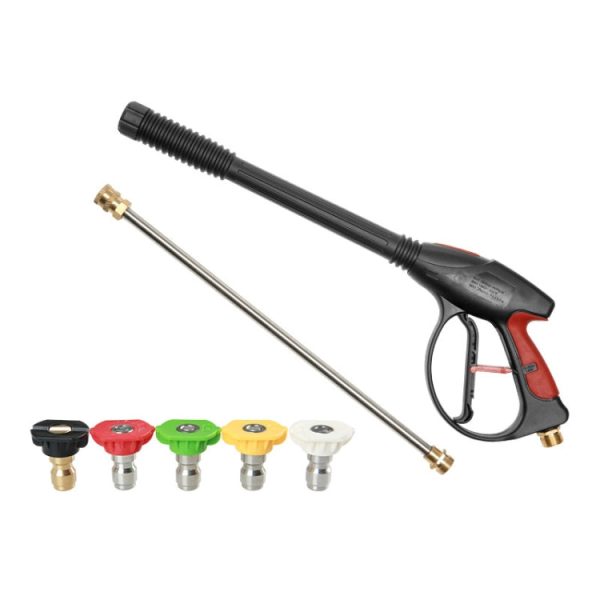 High Pressure Car Wash Gun Water Spray Jet Lance with 5 Nozzles Online